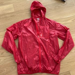 Topo Designs Red Ultralight Jacket (size M)